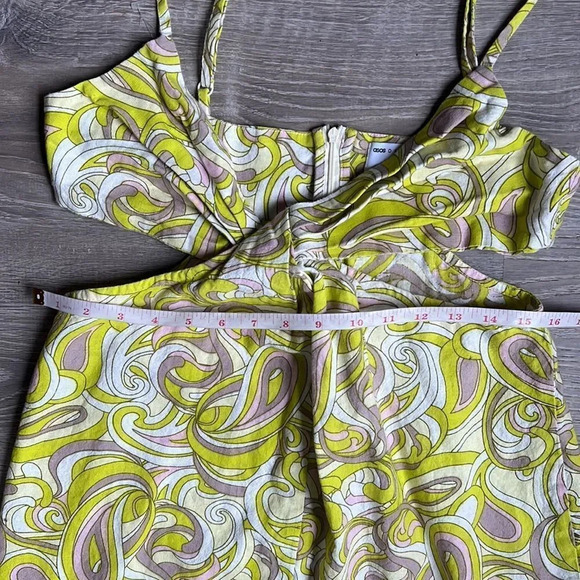 ASOS '60s Swirl Cutout Mini Sundress - Picture 8 of 13